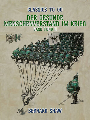 cover image of Der gesunde Menschenverstand im Krieg Band I und II